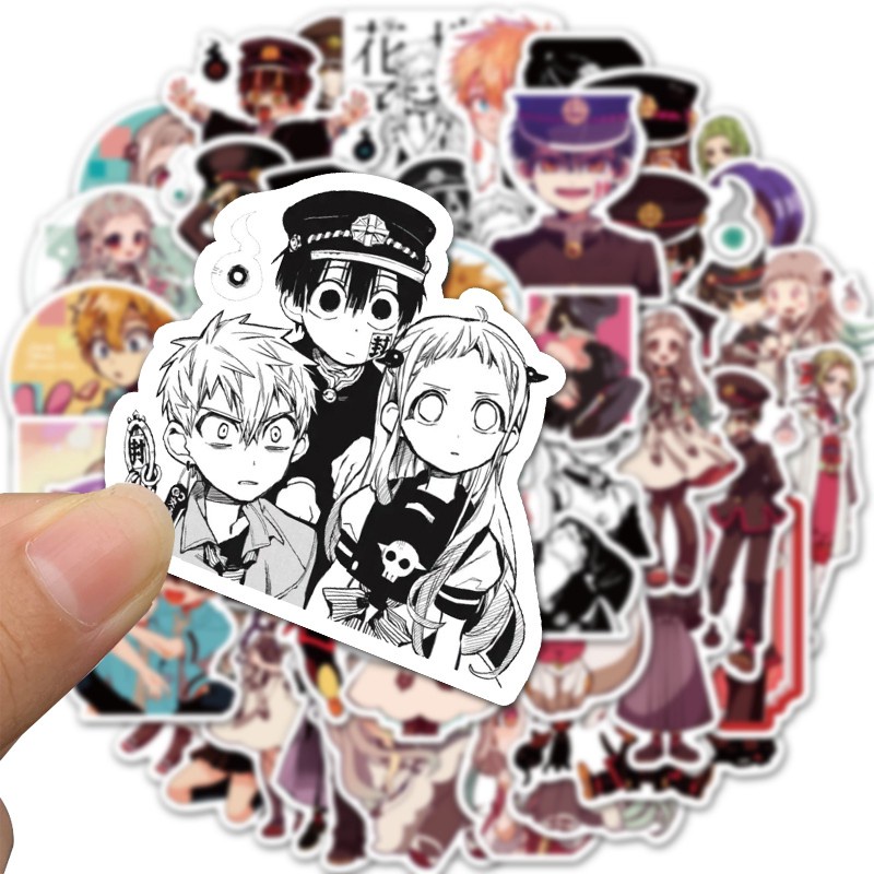 JOJO· Bộ Hình Dán Chống Thấm Toilet-Bound Hanako-Kun, 50 tờ/bộ