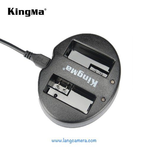 Bộ 2 pin 1 sạc Kingma cho Canon LP-E8 + Hộp đựng Pin, Thẻ nhớ