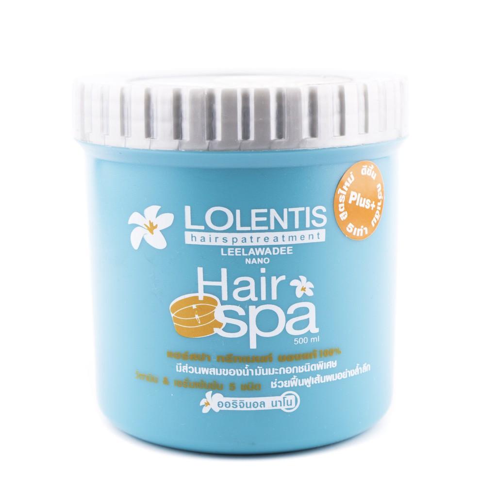 Kem Ủ Tóc Lolentis Hair Spa 500g Thái Lan Dưỡng Tóc Vào Nếp & Siêu Mềm Mượt