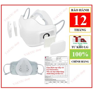 Khẩu trang lọc không khí LG PuriCare™  ( Chính hãng BH điện tử LG Electronics VN 12 tháng + màng lọc HEPA H13))