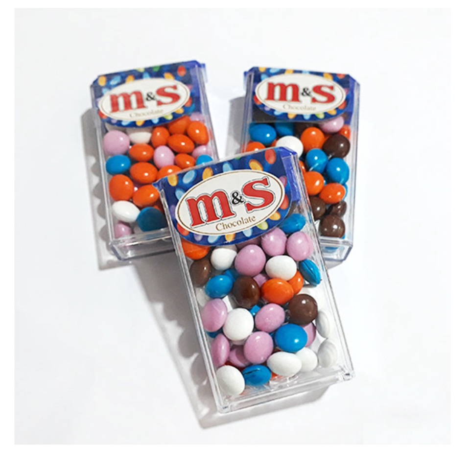 Kẹo socola viên M&amp;S hàng nhập khẩu 1 hộp 15g cầm tay mang du lịch đi chơi tiện dụng