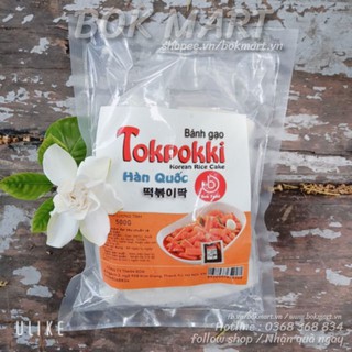 Bánh gạo Topokki Hàn Quốc Bok Food 1kg