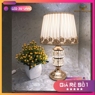 Đèn ngủ để bàn pha lê MB8659