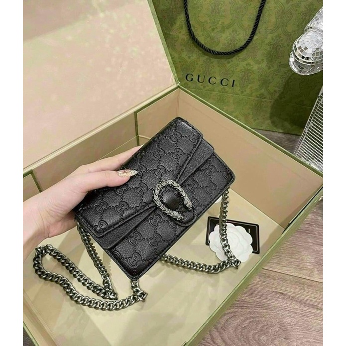 Túi đầu rồng dây xích full mầu thời trang mới