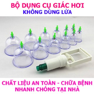 Bộ Giác Hơi 12 Ống Không Dùng Lửa