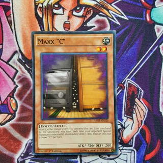 Thẻ bài yugioh chính hãng | maxx "c" | sr03 common.
