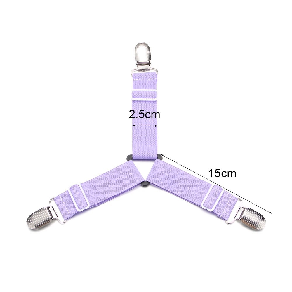 Bộ 4 kẹp ga giường drap chống xê dịch - Kẹp căng ra giường Dumi Shop