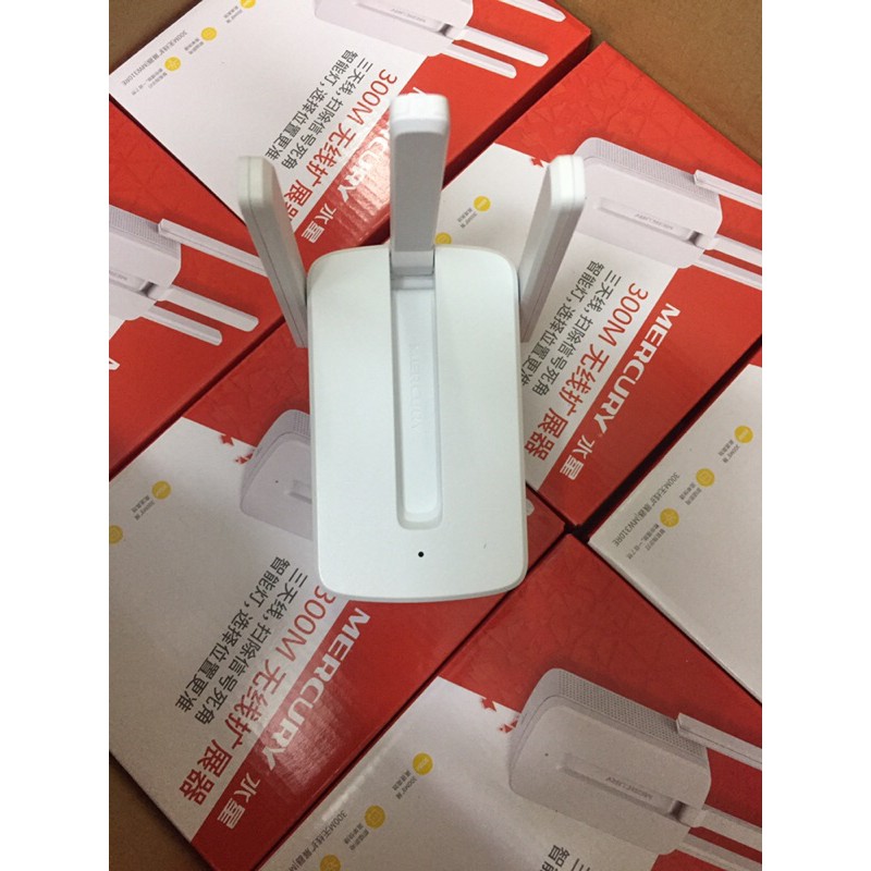 [Siêu Rẻ]Bộ Kích Sóng Wifi 3 Râu Mercury (wireless 300Mbps) Cực Mạnh