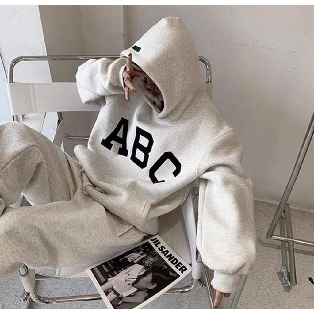 Áo hoodie Fear of god , áo nỉ ABC street wear dáng rộng nam nữ unisex over size , Cocmer_vn