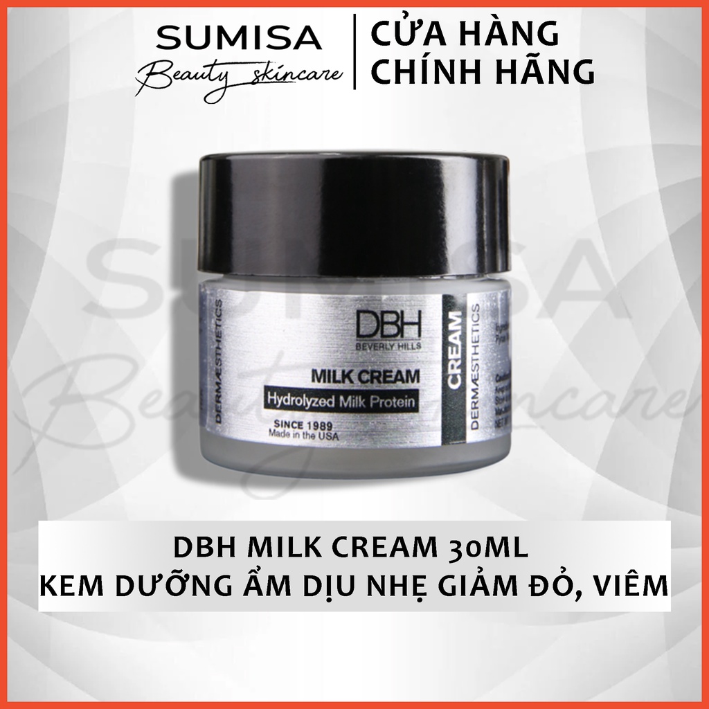 Kem dưỡng ẩm dịu nhẹ giảm đỏ giảm viêm DBH Milk Cream 30ml