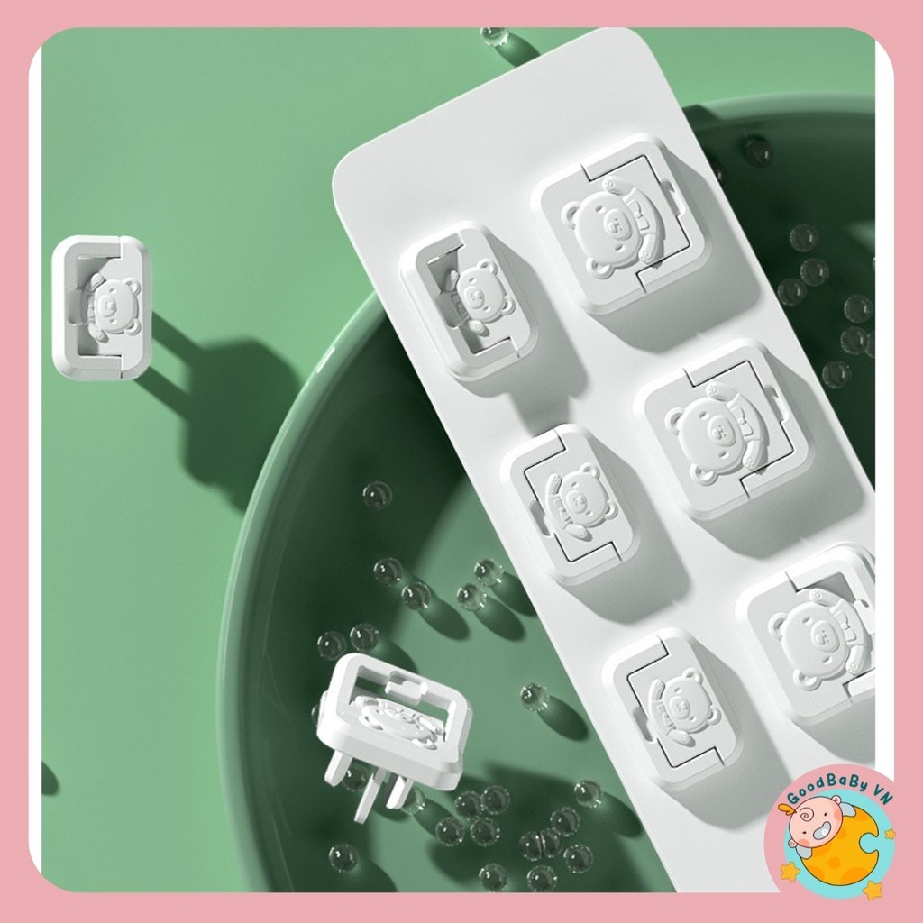 Combo 2 - 10 Nút Bịt Ổ Điện An Toàn Cho Bé
