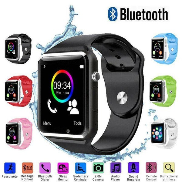 Đồng Hồ Thông Minh Kết Nối Bluetooth Màn Hình Cảm Ứng / Camera / Thẻ Sim