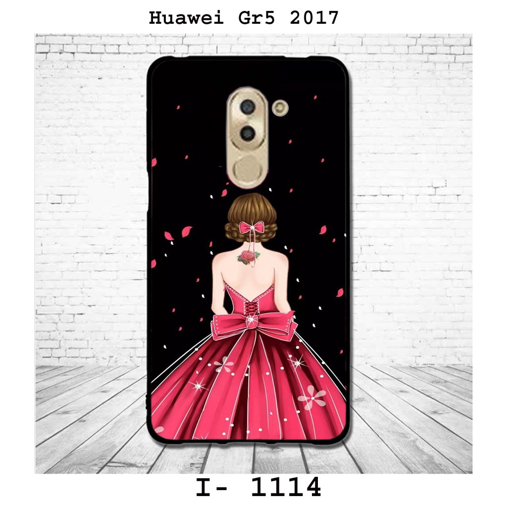 Ốp điện thoại Huawei Gr5 2017 và huawei Gr5 - in hình pubg và cô gái đẹp và chất