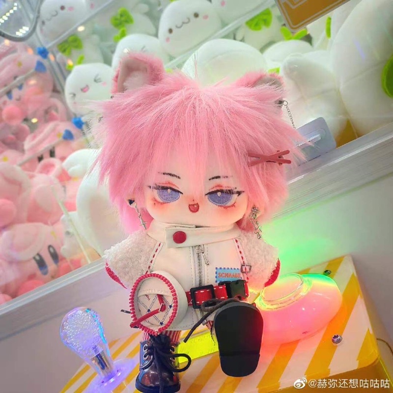 Phấn trang điểm kèm cọ đánh má hồng cho búp bê - Phụ kiện Doll 10cm,15cm,20cm