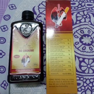2 chai nước súc miệng Cai thuốc lá nosmoking Xuân Vinh