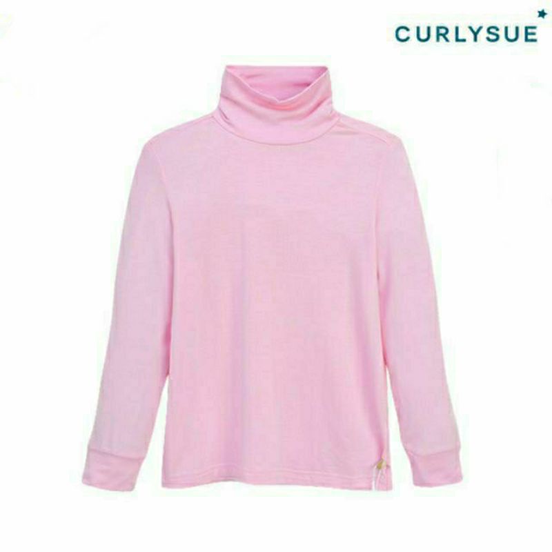 (Sz 120,140)- Áo cổ lọ mỏng Curlysue xuất Hàn