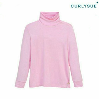 (Sz 120,140)- Áo cổ lọ mỏng Curlysue xuất Hàn