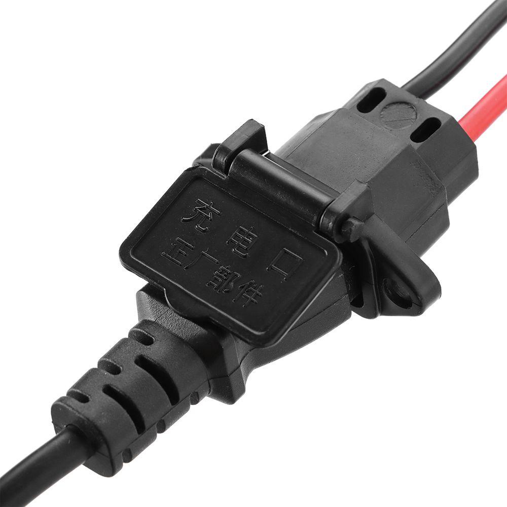 1 / 2 / 5 Pin Xe Đạp Điện Kèm Dây Cáp Sạc 12AWG