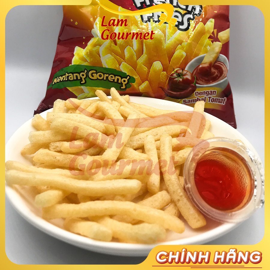 Combo 40 gói Bánh Snack Khoai Tây Chiên Que Kris Bee 30g - Lam Gourmet