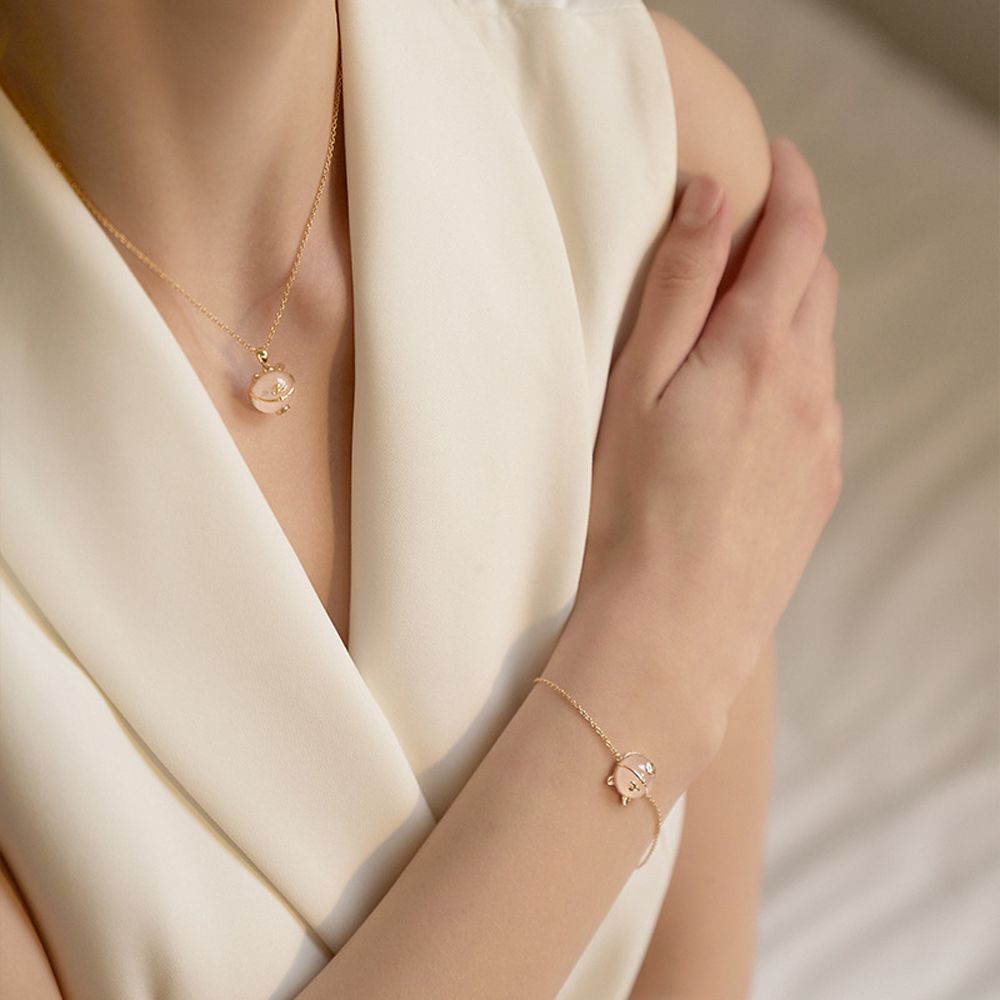 Vòng cổ choker mặt hình bàn chân mèo may mắn nhiều màu thời trang Hàn Quốc thanh lịch đơn giản đáng yêu cho nữ