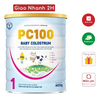 Sữa bột pc100 baby colostrum 400gr