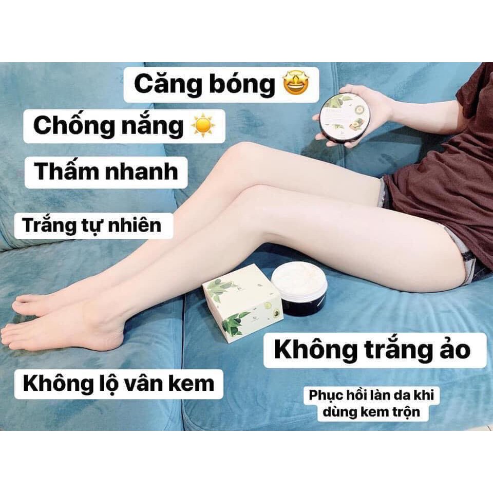 🥑 Kem Dưỡng Trắng Da Chống Nắng Toàn Thân Body Bơ Lá Chiết Xuất Tự Nhiên Từ Bơ Tươi Và Sữa Dê -Y78 | BigBuy360 - bigbuy360.vn