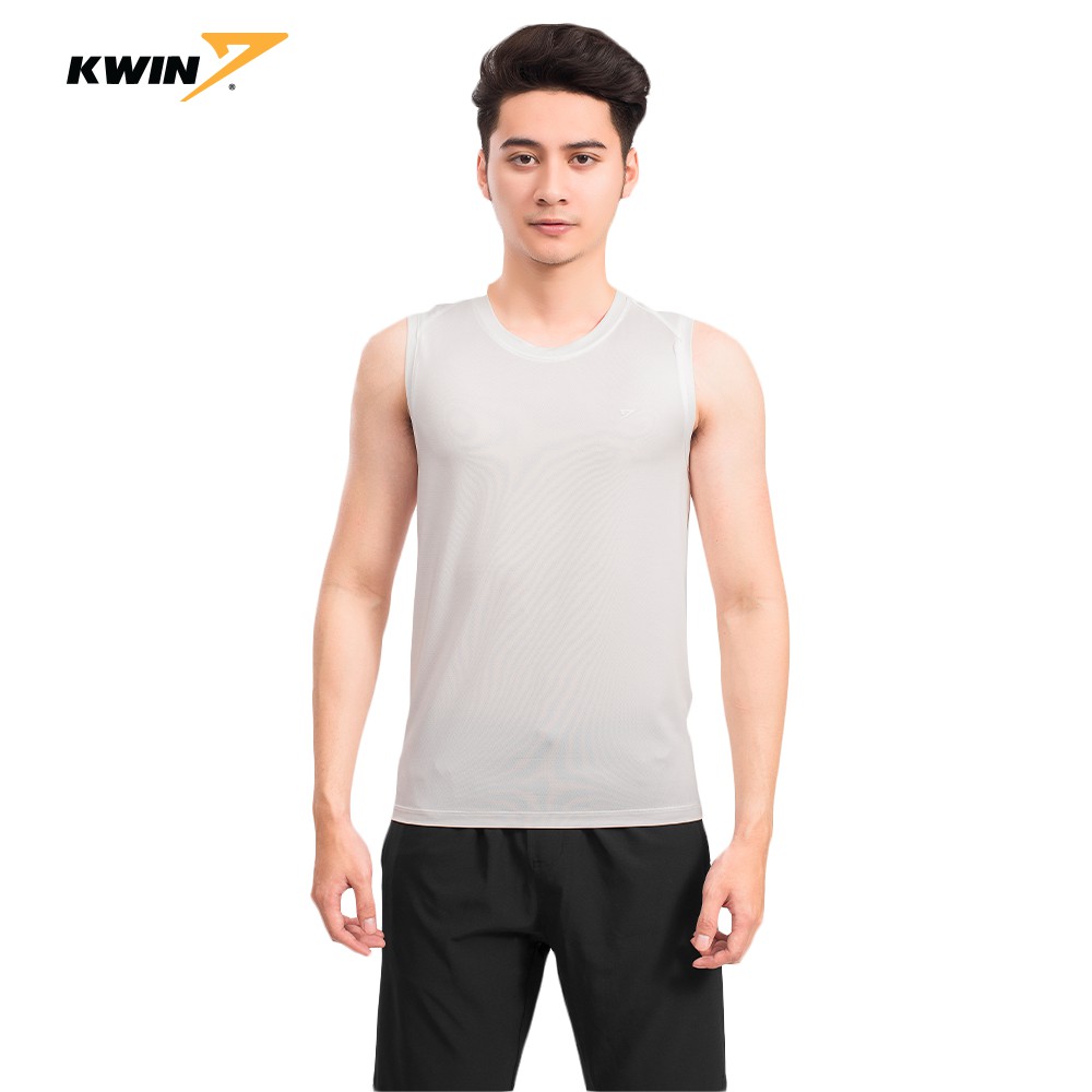 Áo ba lỗ nam, tanktop tập gym KWIN chính hãng màu sắc trẻ trung, dáng thể thao ôm gọn, mềm mại thoáng mát KTT006S9