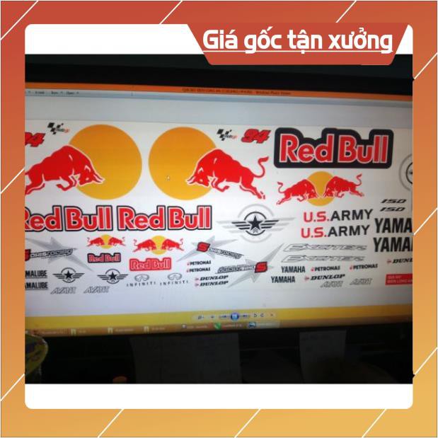 Tem rời ex 150 redbull