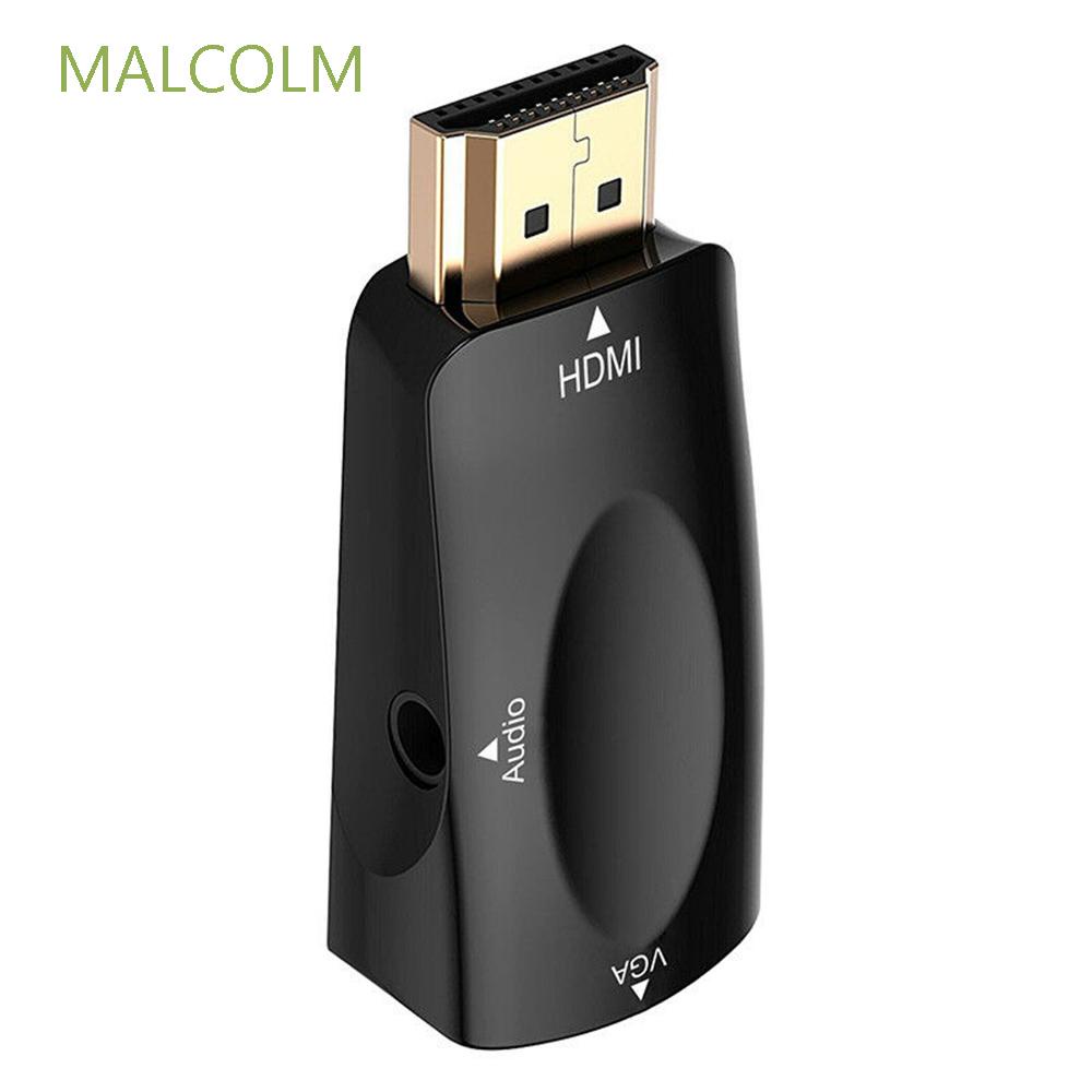Đầu Chuyển Đổi Hdmi Sang Vga Với Giắc Cắm 3.5mm Fhd 1080p Cho Pc Laptop Tv Box