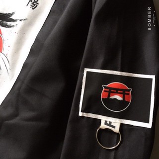 [Ảnh + video thật 100%] Áo khoác Bomber THE.K.O.I (hàng design cao cấp) [Miustore]