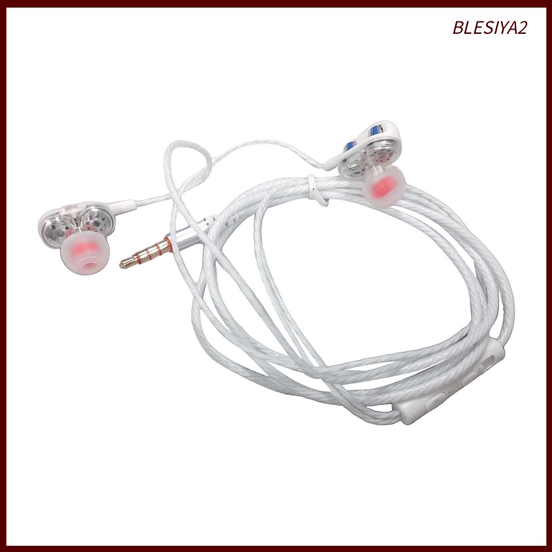 Tai Nghe Nhét Tai Blesiya2 Có Dây 1.2m 3.5mm Chất Lượng Cao Đen
