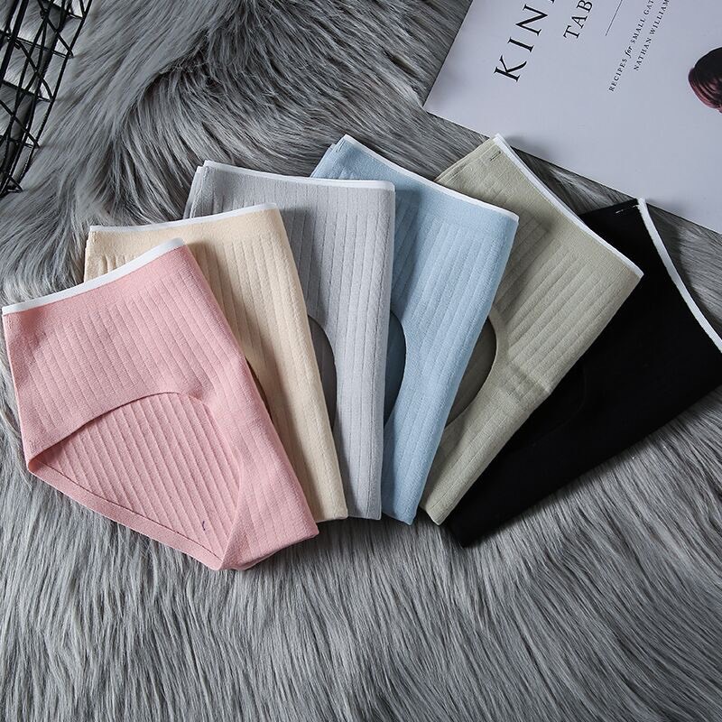 Quần Lót Nữ Kháng Khuẩn Cotton Tăm Ép Mượt