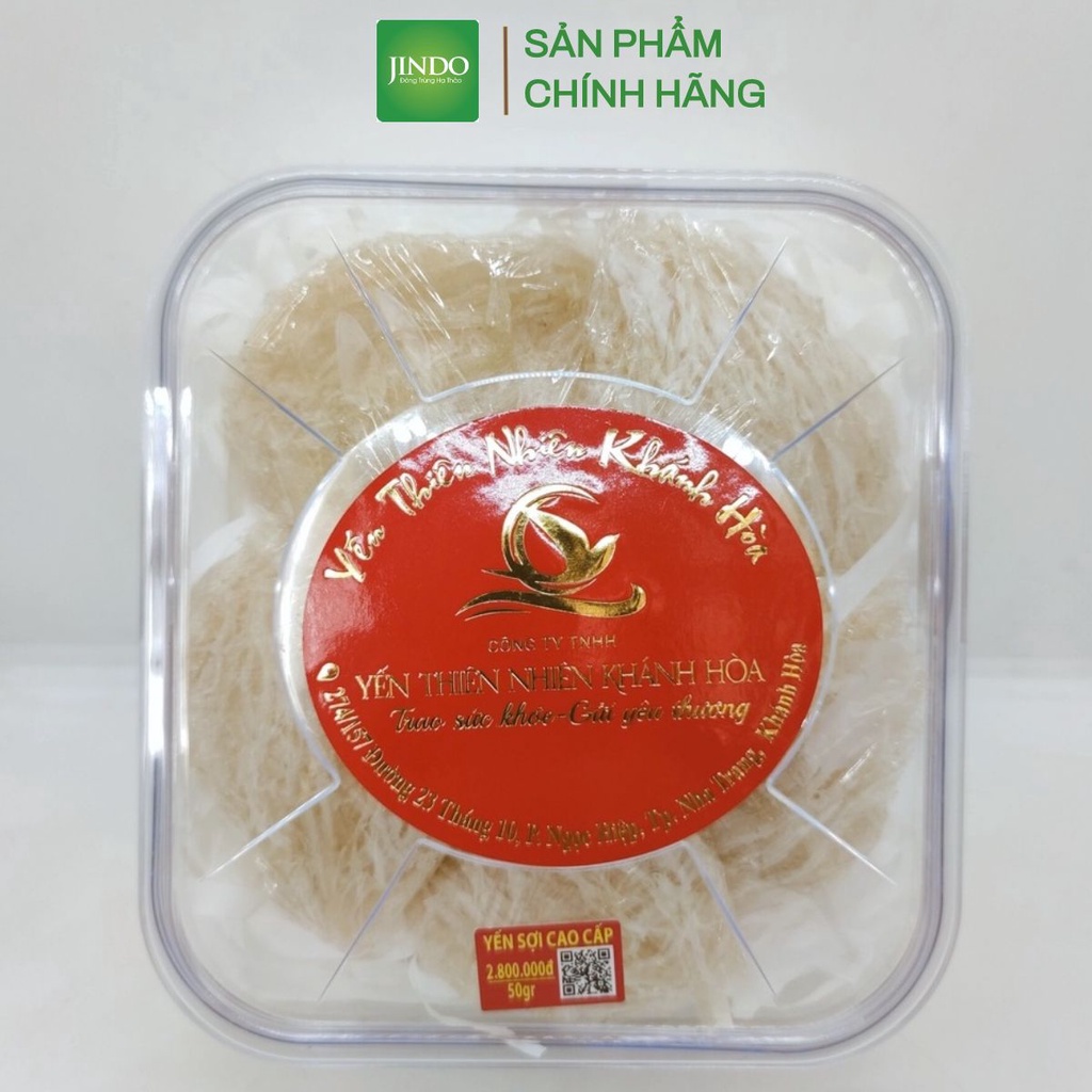 Yến sào Khánh Hòa cao cấp JINDO đệ nhất yến 50g tác dụng bồi bổ sức khỏe