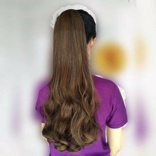 Tóc cột xoăn dài
