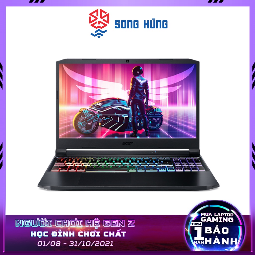 Laptop Acer Gaming Nitro 5 Eagle AN515-57-74NU (i7 11800H/8GB Ram/ 512GB SSD/RTX3050Ti 4G/15.6 inch FHD 1144Hz/Đen