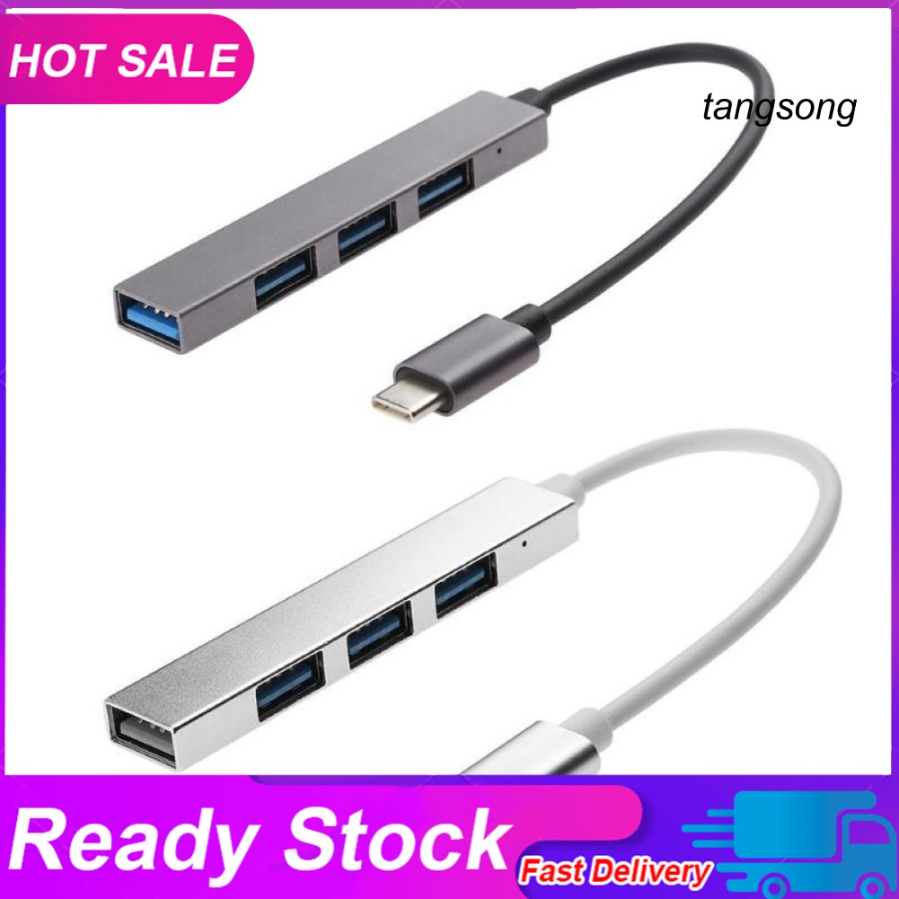 Bộ Chia 4 Cổng Usb Ts-Ul Siêu Mỏng Cho Laptop Máy Tính Bảng