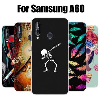 Ốp lưng Samsung Galaxy A60 Trường hợp Silicone mềm TPU Back Cover Điện thoại Vỏ bọc Samsung Galaxy A60 Case