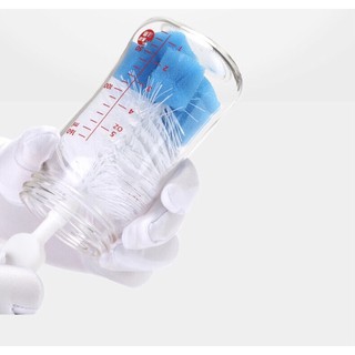 Bộ cọ rửa ly, bình sữa, bình nước cho bé cao cấp 6 chi tiết