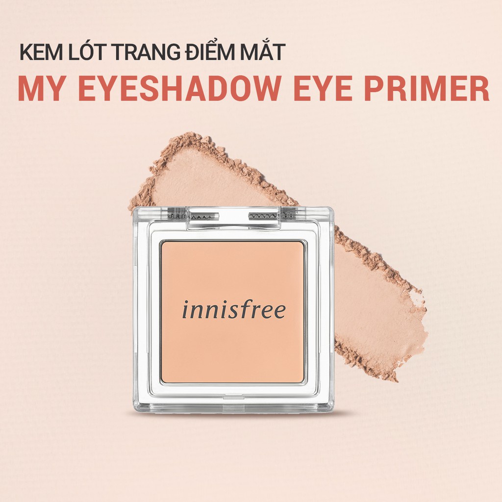[Mã COSIF05 giảm 10% đơn 400K] Kem lót trang điểm mắt innisfree My Eyeshadow Eye Primer 1.2g