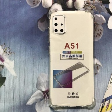 Ốp chống sốc Samsung A51 trong suốt cao cấp dày dặn bo 4 góc chống va đập