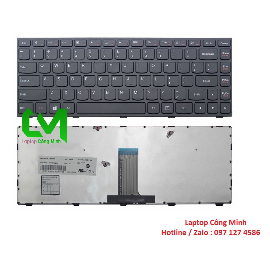 Bàn phím Lenovo Z40, Z40-70, B40-30, B40-45, B40-70