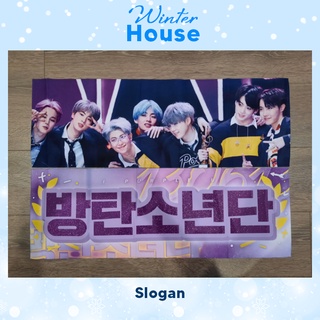 [CÓ SẴN] Tổng hợp băng đô slogan cổ vũ goods BTS fansite