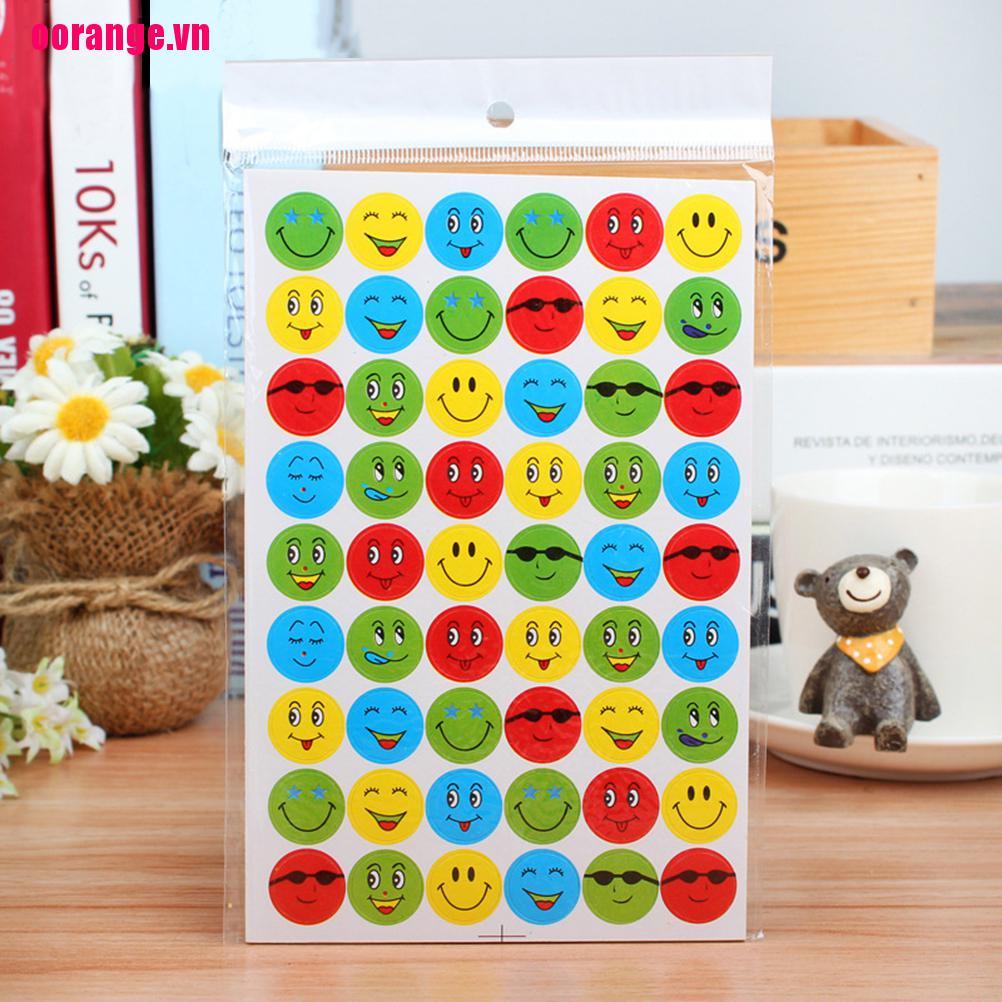Bộ 10 Miếng Dán Hình Mặt Cười Cho Lớp Học / Giáo Viên
