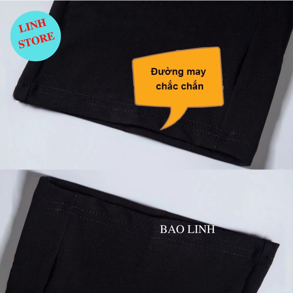 Quần Legging Nữ Ống Loe LINH STORE BigSize Dáng Legging Mặc Ở Cạp Chun Chất Liệu Cotton Co Dãn Bốn Chiều M056