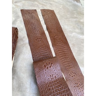 Da bò vân cá sấu