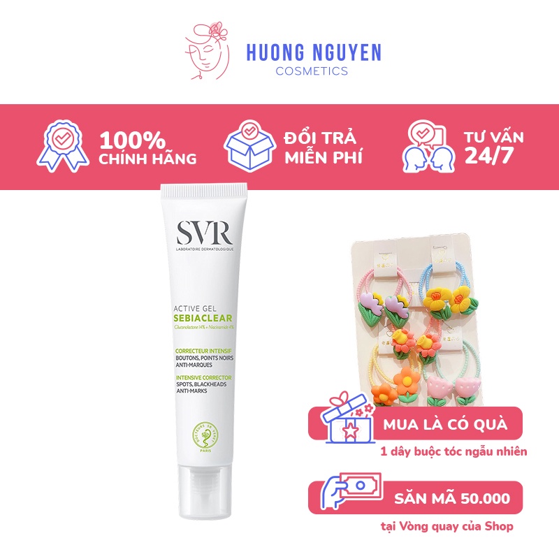 Kem Dưỡng Giảm Mụn SVR Sebiaclear Active Gel 40ml