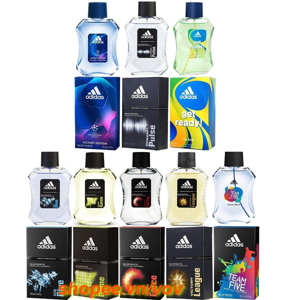 Nước hoa 100ml Adidas Victory League 100% chính hãng, vov bảo trợ.