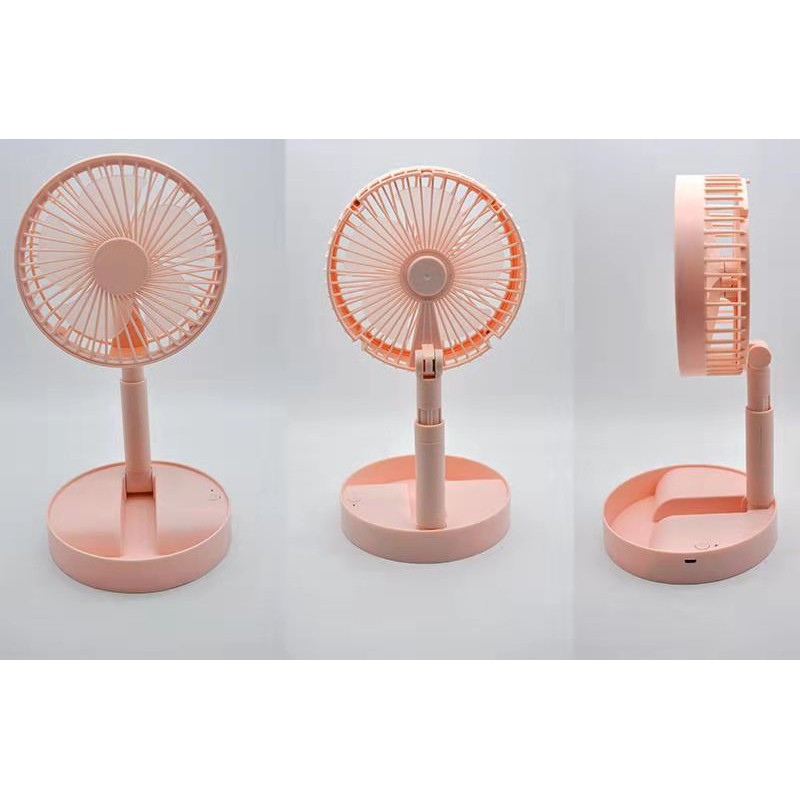 Freeship Quạt tích điện mini- Quạt tích điện gấp gọn- Quạt mini cầm tay để bàn siêu mát pin dùng 2-4h IH300 | BigBuy360 - bigbuy360.vn