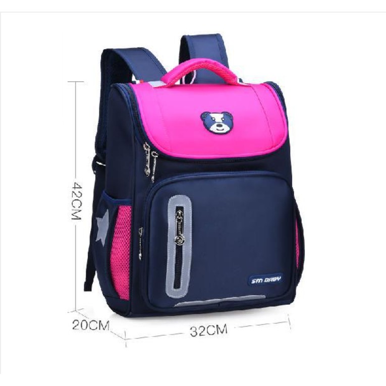 Balo học sinh SM BABY chống gù lưng cao cấp