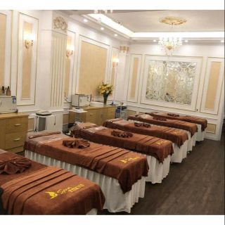 KHĂN TRẢI GIƯỜNG, ĐẮP NGƯỜI SPA LOẠI 1 HÀNG ĐẸP ĐỦ MÀU